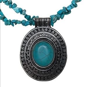 Turquoise Pendant Necklace